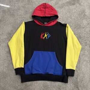 Bad Vibes Forever XXXTentacion Colorblock Hoodie Sweatshirt Size Large